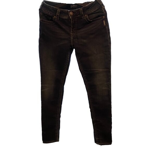 Silver Jeans Co. Suki Mid Skinny Jeans (W31 L31) - Picture 1 of 4